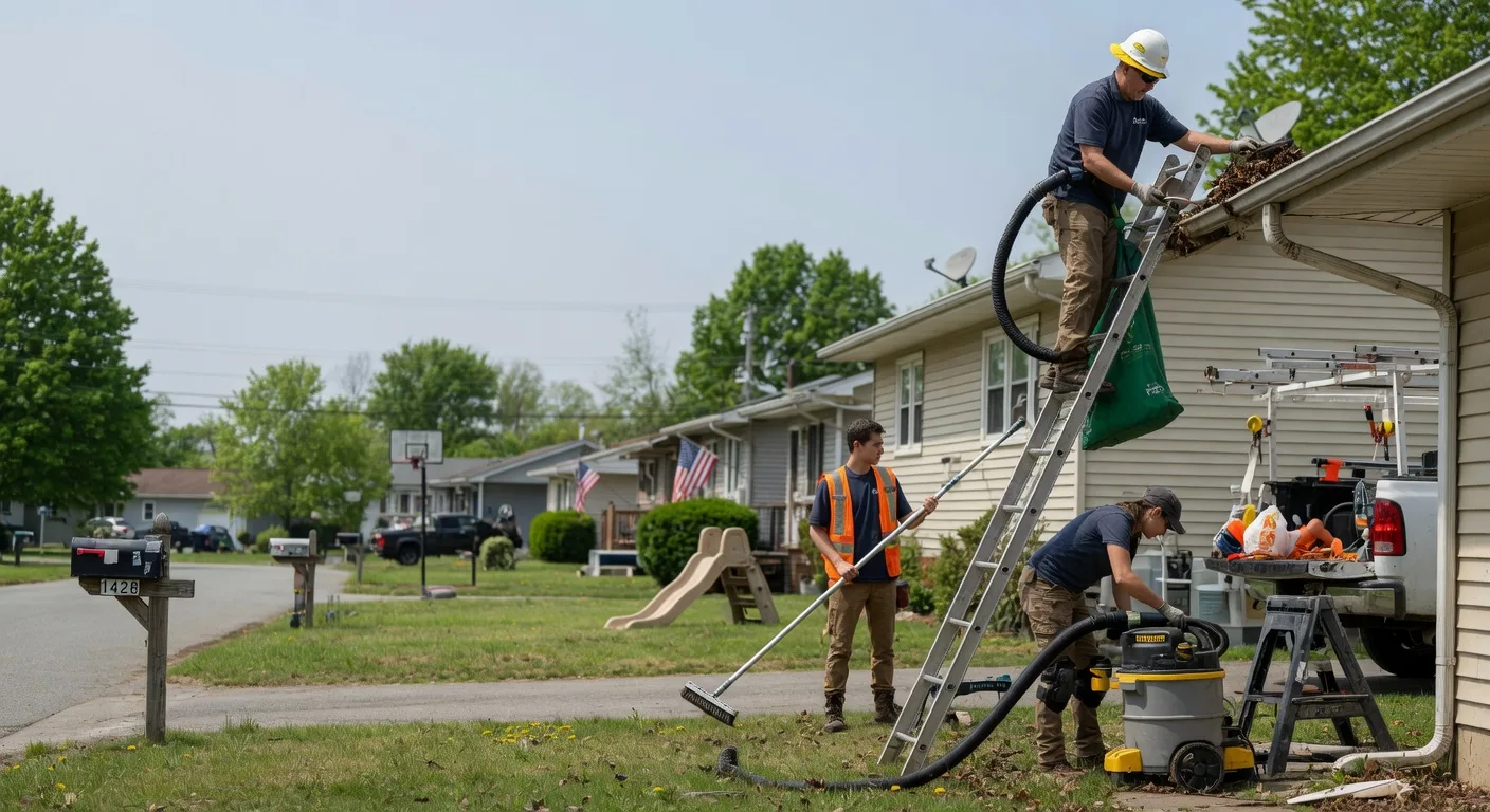 Gutter Installation in Slaughters, KY near me